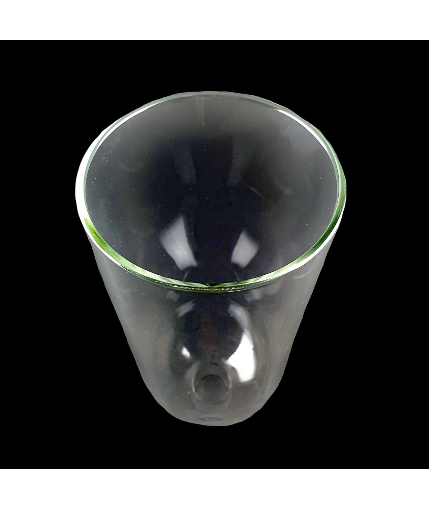 270mm Clear Verandah Hurricane Glass Shade with 34mm Base